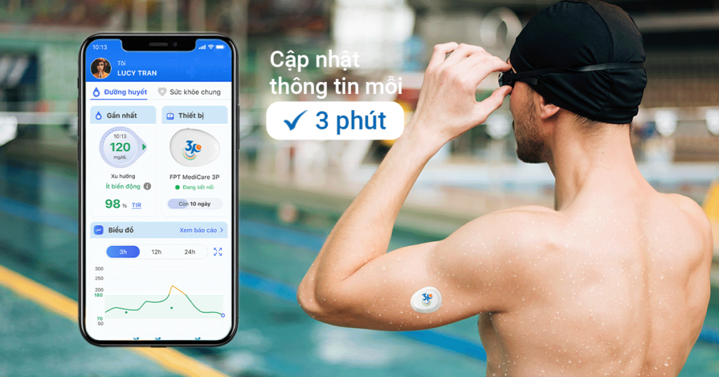 ứng dụng cập nhật dữ liệu từ transmitter mỗi 3 