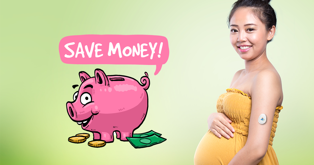Kiểm soát tiểu đường thai kỳ bằng máy đo đường huyết liên tục