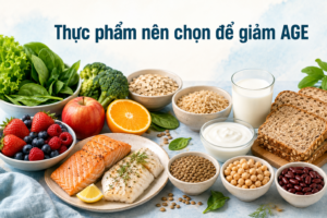 Thực phẩm giúp giảm AGE và hạn chế bệnh tiểu đường
