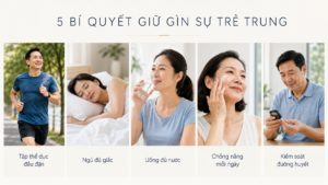 giữ gìn sự trẻ trung ở người tiểu đường
