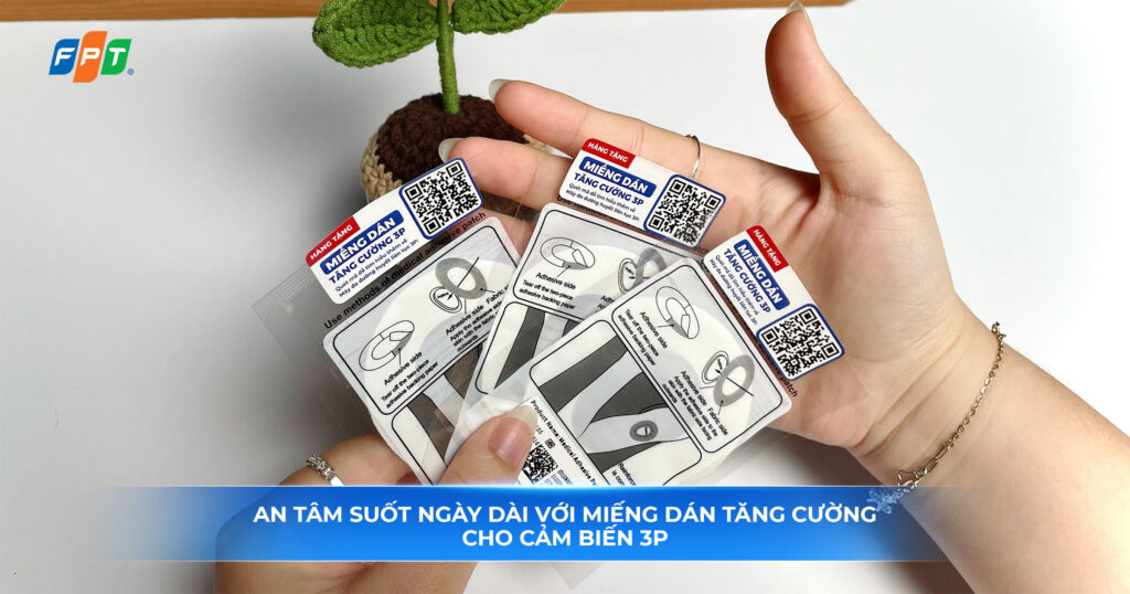 miếng dán máy đo đường huyết liên tục 3P