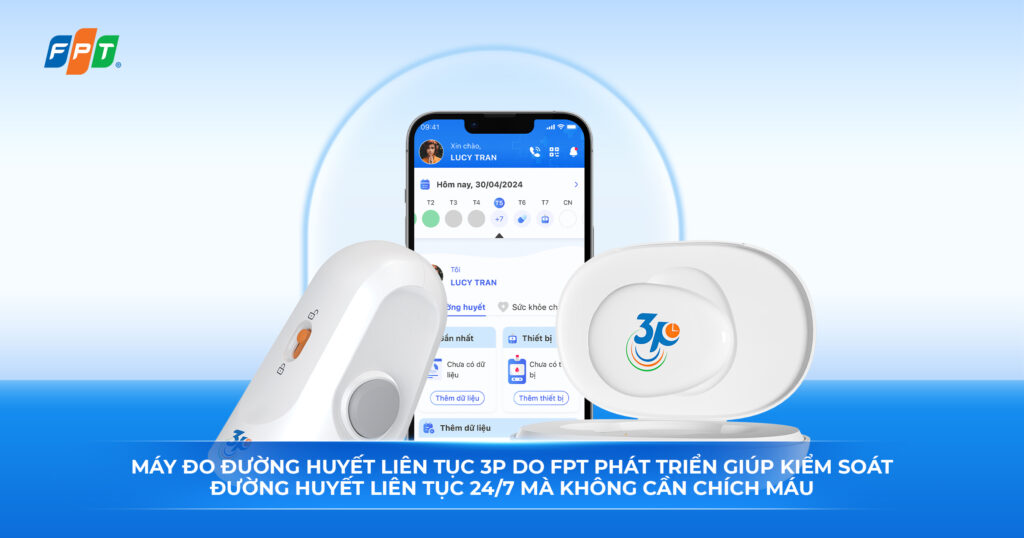 máy đo đường huyết liên tục 3P